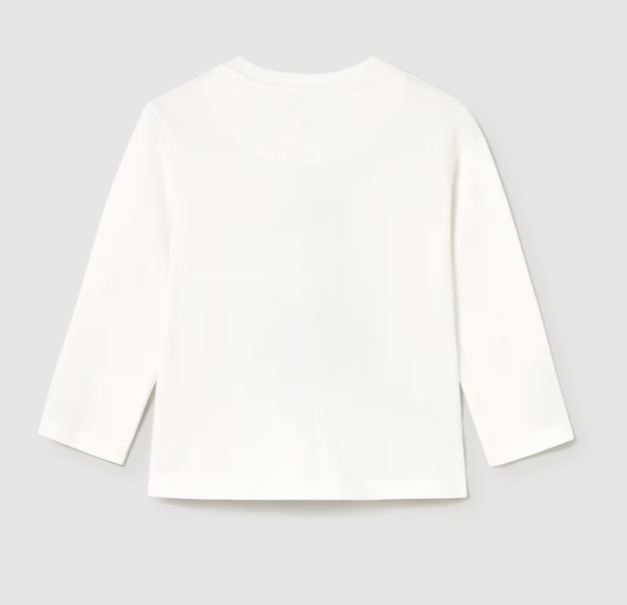 Mayoral bluza baieti cu imprimeu 6-48 luni Crem cu foca Imagine secundară a produsului