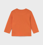 Mayoral bluza baieti Play With 12-48 luni Pumpkin cu catel