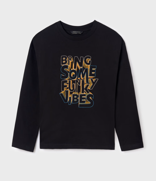 Mayoral bluza baieti skater 10-14 ani, Negru Imagine principală a produsului