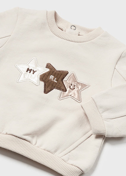 Mayoral bluza baieti sport cu aplicatii 0-18 luni Ceramica cu stelute Imagine secundară a produsului