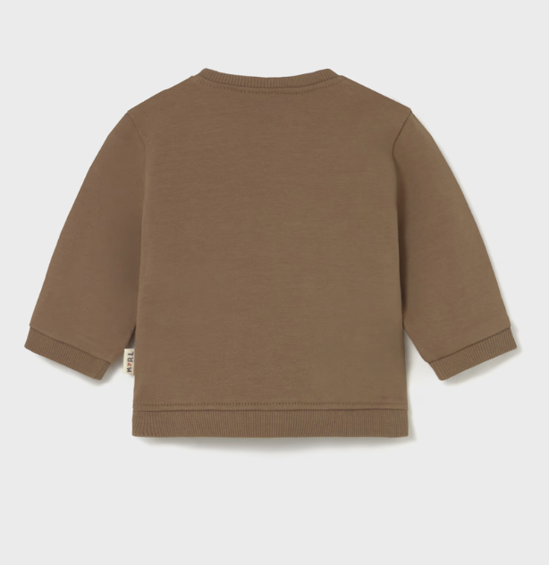 Mayoral bluza baieti sport interactiva 0-18 luni Cacao cu catel