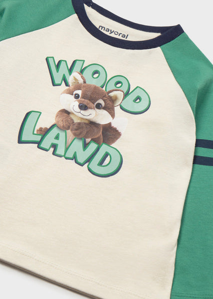 Mayoral bluza baieti Wood Land 12-48 luni Acacia