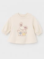 Mayoral bluza fete 0-18 luni Crem-Mov cu animale