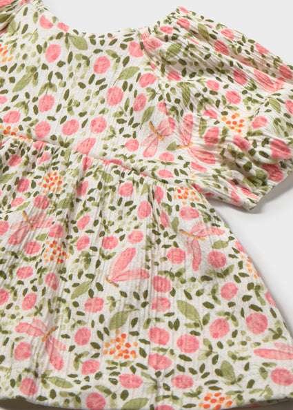 Mayoral bluza fete bambula cu imprimeu 12-48 luni Blossom Imagine secundară a produsului