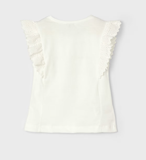 Mayoral bluza fete crosetata  2-9 ani Off-white