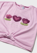 Mayoral bluza fete cu aplicatii 12-48 luni Mov