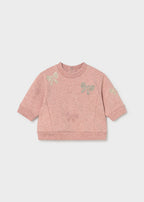 Mayoral bluza fete cu broderie 0-18 luni Nude vigore cu fundite