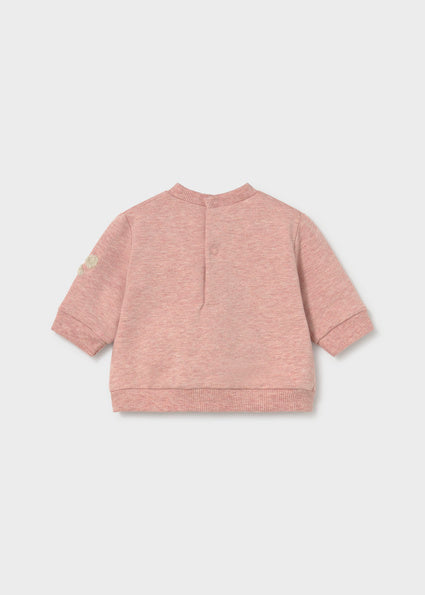 Mayoral bluza fete cu broderie 0-18 luni Nude vigore cu fundite