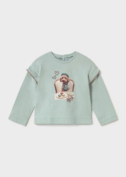 Mayoral bluza fete cu broderie 12-48 luni Anason Imagine principală a produsului