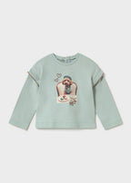 Mayoral bluza fete cu broderie 12-48 luni Anason