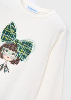 Mayoral bluza fete cu fetita 2-10 ani Crudo-Nenufar