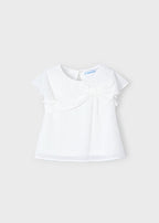Mayoral bluza fete cu funda 5-10 ani Alb