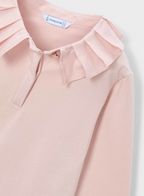 Mayoral bluza fete cu guler decorat 2-10 ani Roz pastel