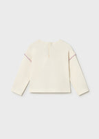 Mayoral bluza fete cu imprimeu 12-48 luni Crem cu flori