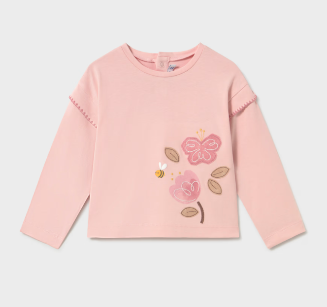 Mayoral bluza fete cu imprimeu 12-48 luni Peonia cu flori Imagine principală a produsului