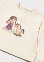 Mayoral bluza fete cu imprimeu 12-48 luni Soy cu fetita si calut