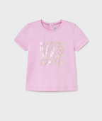 Mayoral bluza fete cu model metalizat 12-48 luni Mov