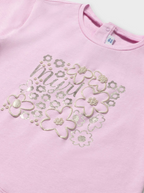 Mayoral bluza fete cu model metalizat 12-48 luni Mov