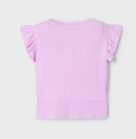 Mayoral bluza fete de tip top din tricot 5-10 ani Mov Imagine secundară a produsului