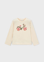 Mayoral bluzita fete cu imprimeu 5-10 ani Naut cu bicicleta