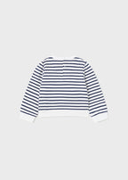 Mayoral bluza fete sport 12-36 luni Alb-Bleumarin