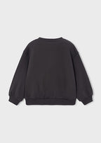 Mayoral bluza fete tip hanorac 5-10 ani Carbon cu catelusi
