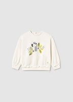Mayoral bluza fetite cu aplicatii floarale 12-48 luni Bone-Pistachio