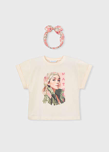 Mayoral bluzita fete de vara cu bentita par 5-10 ani Naut Imagine principală a produsului