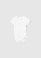 Mayoral body baieti cu menaca scurta 0-18 luni Off-white Ursulet