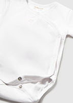 Mayoral body baieti cu menaca scurta 0-18 luni Off-white Ursulet