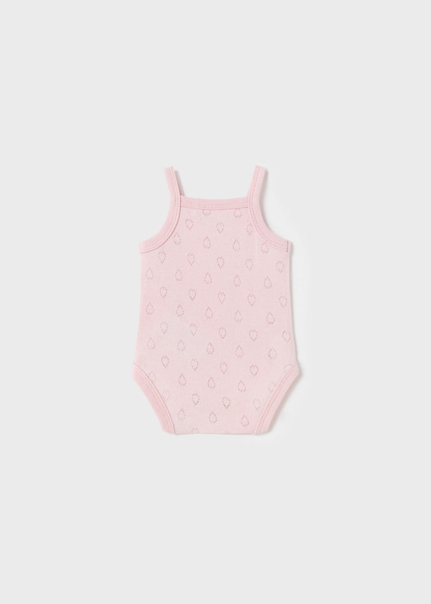 Mayoral body fete cu bretele 0-18 luni Baby pink Imagine secundară a produsului
