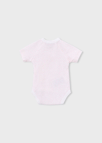 Mayoral body fete de vara 0-18 luni Roz baby cu urme de gasca Imagine secundară a produsului