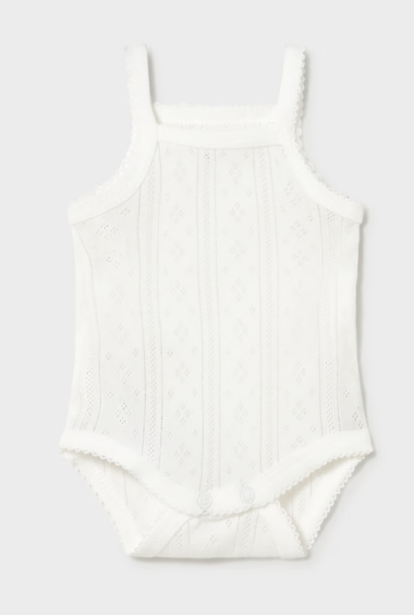 Mayoral body fete tip maieu 0-18 luni Off-white Imagine principală a produsului