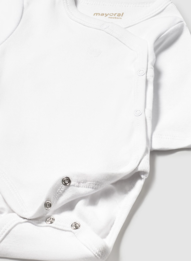 Mayoral body unisex 0-18 luni Alb