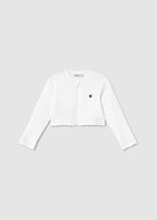 Mayoral bolero fete basic tricot 12-48 luni Alb