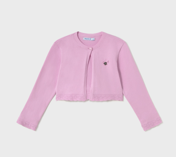 Mayoral bolero fete basic tricot 12-48 luni Mov