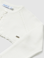 Mayoral bolero fete cu LENZING™ ECOVERO™ 12-36 luni Off-white