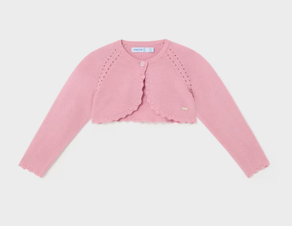 Mayoral bolero fete cu LENZING™ ECOVERO™ 12-36 luni Petunia Imagine principală a produsului