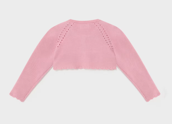 Mayoral bolero fete cu LENZING™ ECOVERO™ 12-36 luni Petunia Imagine secundară a produsului