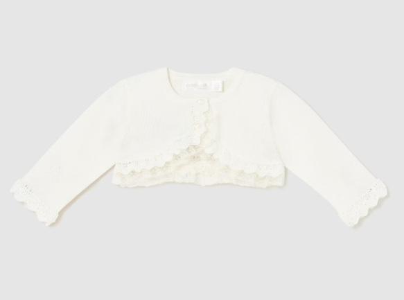 Mayoral bolero fete de ceremonie 0-18 luni Off-white