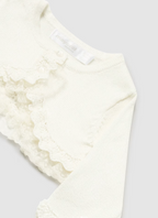 Mayoral bolero fete de ceremonie 0-18 luni Off-white
