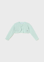 Mayoral bolero fete din tricot 12-36 luni, Aqua