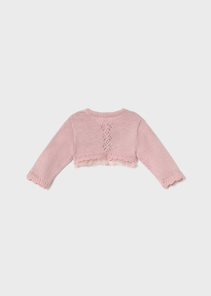Mayoral bolero fete din tricot pentru ceremonie 0-18 luni Roz baby