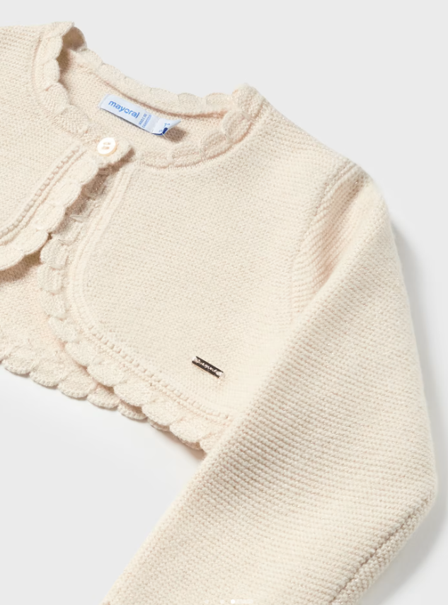 Mayoral bolero fete scurt din tricot 12-36 luni