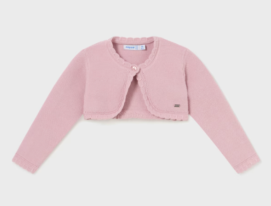 Mayoral bolero fete scurt din tricot 12-36 luni, Rozaliu Imagine principală a produsului