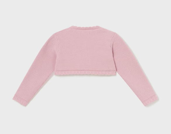 Mayoral bolero fete scurt din tricot 12-36 luni, Rozaliu Imagine secundară a produsului