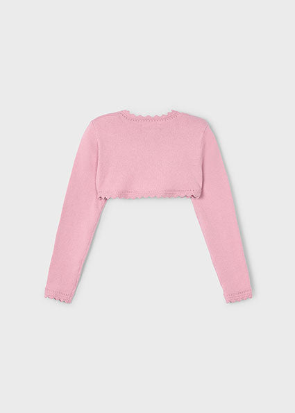 Mayoral bolero fete scurt din tricot 4-10 ani Rosado Imagine secundară a produsului