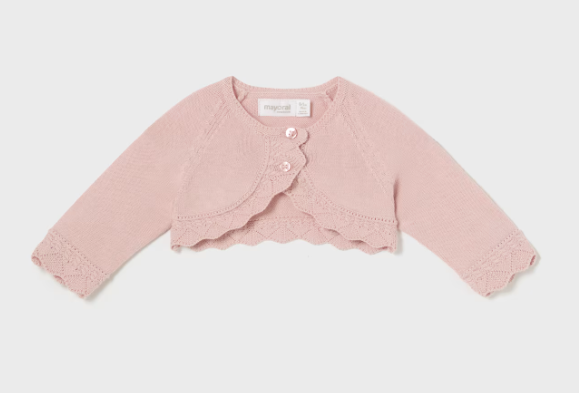 Mayoral bolero fete tricot 0-18 luni Roz baby