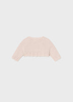Mayoral bolero fete tricot Better Cotton 0-18 luni Soft pink