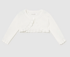 Mayoral bolero fete tricotat 0-18 luni Off-white